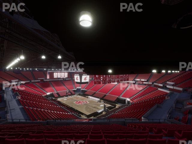 Beasley Coliseum - Section Upper 1 Seat View