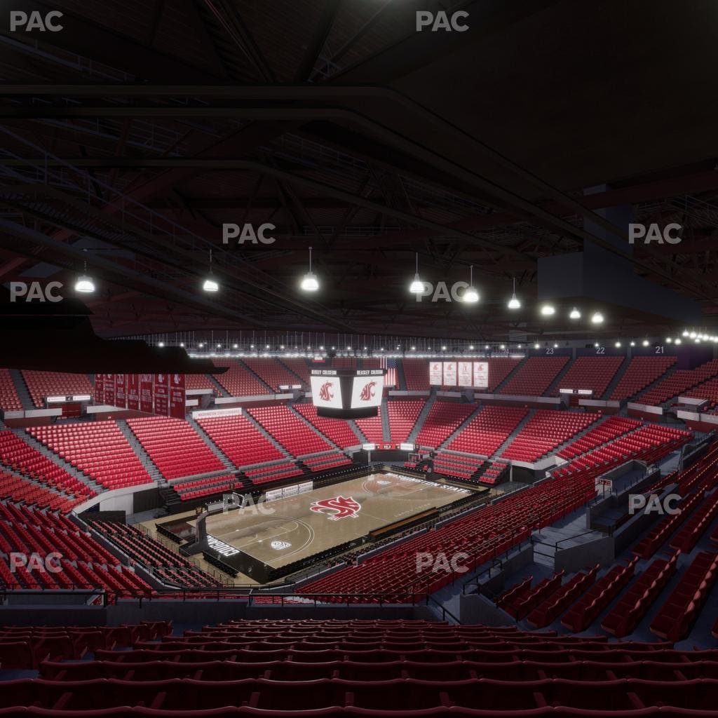 Beasley Coliseum - Section Upper 10 Seat View