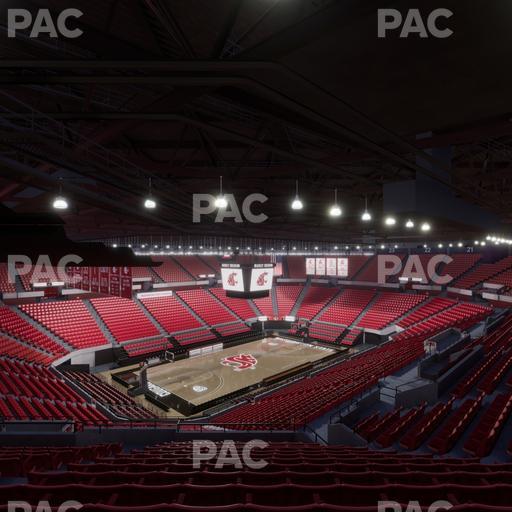 Beasley Coliseum - Section Upper 10 Seat View