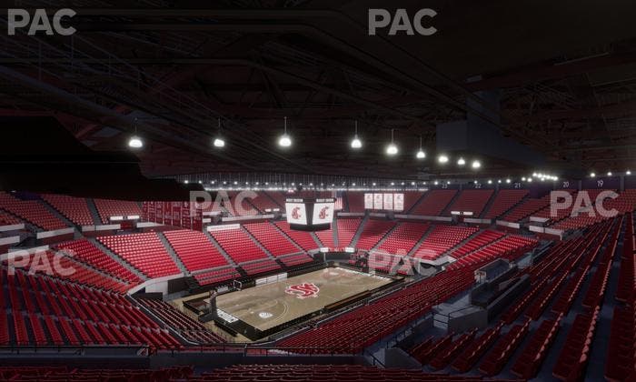 Beasley Coliseum - Section Upper 10 Seat View