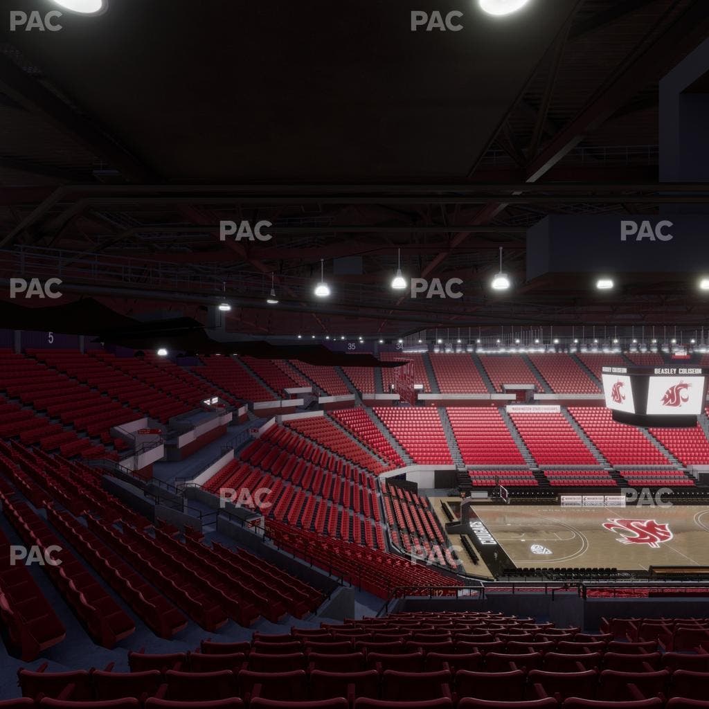 Beasley Coliseum - Section Upper 11 Seat View