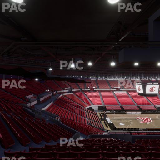 Beasley Coliseum - Section Upper 11 Seat View