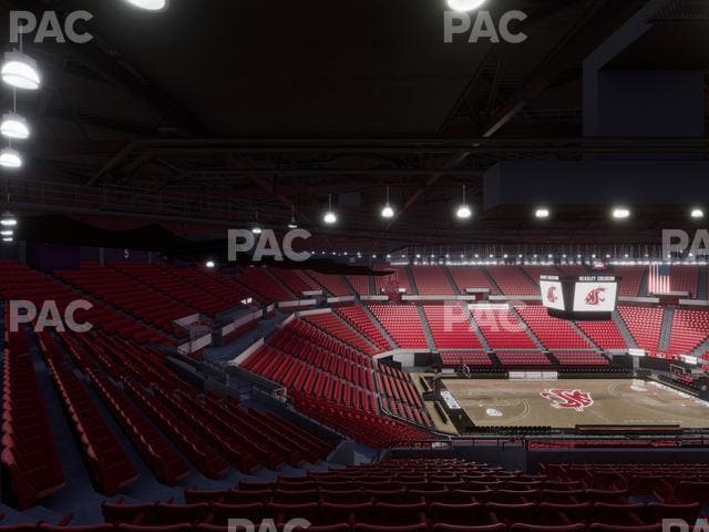 Beasley Coliseum - Section Upper 11 Seat View