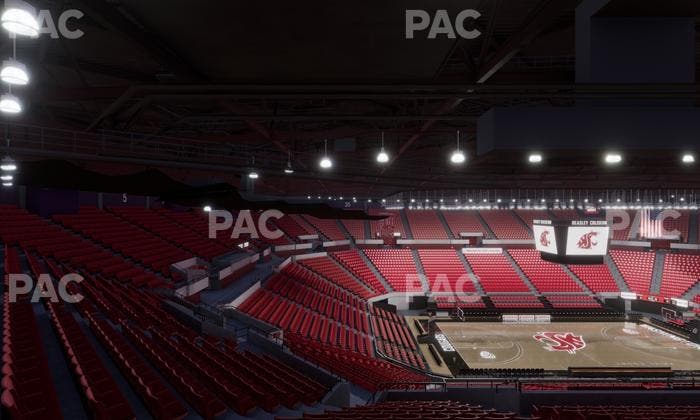 Beasley Coliseum - Section Upper 11 Seat View