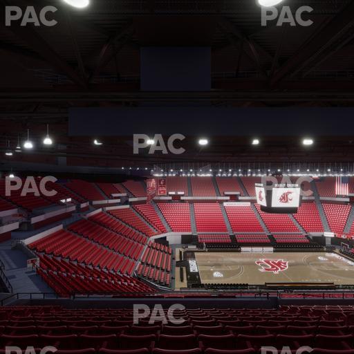 Beasley Coliseum - Section Upper 12 Seat View