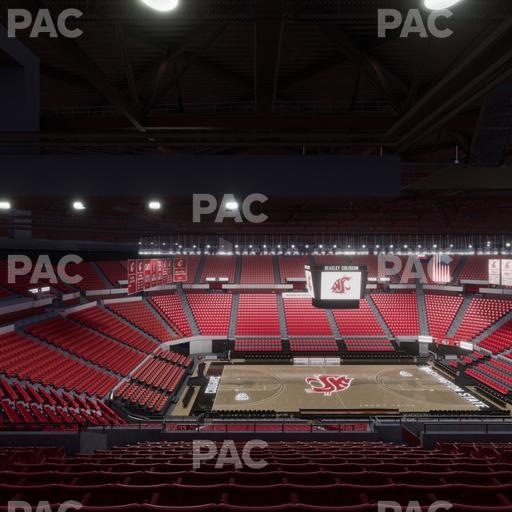 Beasley Coliseum - Section Upper 13 Seat View
