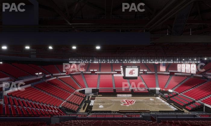 Beasley Coliseum - Section Upper 13 Seat View