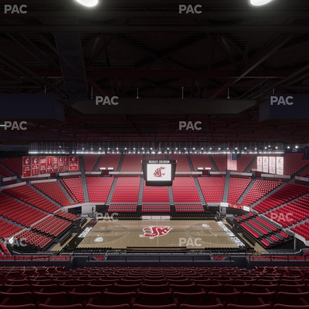 Beasley Coliseum - Section Upper 14 Seat View