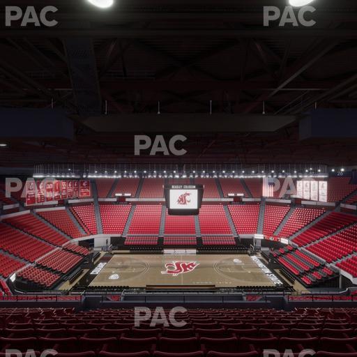 Beasley Coliseum - Section Upper 14 Seat View