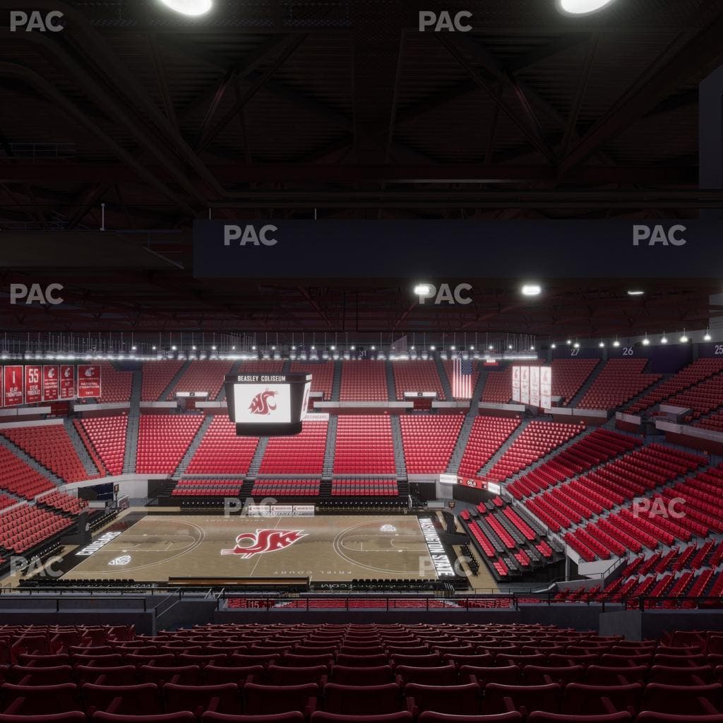 Beasley Coliseum - Section Upper 15 Seat View