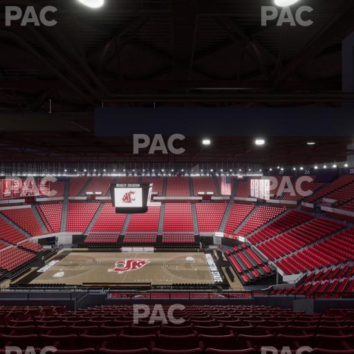 Beasley Coliseum - Section Upper 15 Seat View