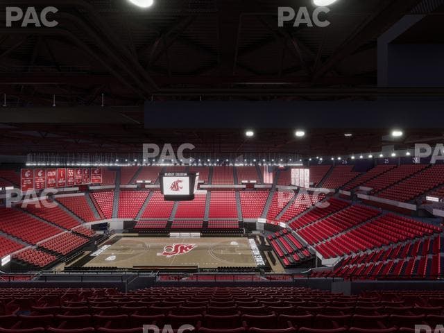 Beasley Coliseum - Section Upper 15 Seat View