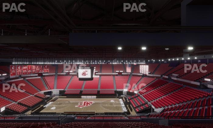Beasley Coliseum - Section Upper 15 Seat View