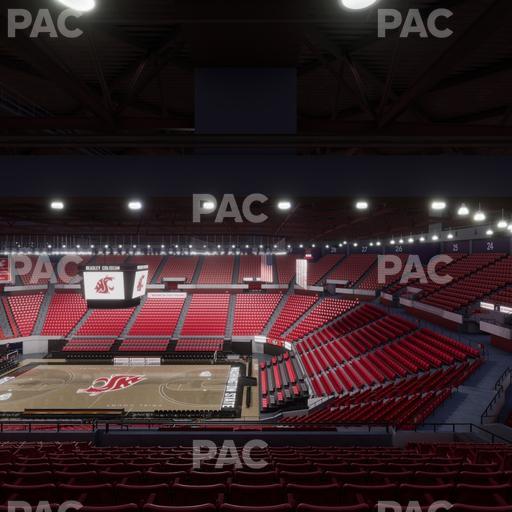 Beasley Coliseum - Section Upper 16 Seat View