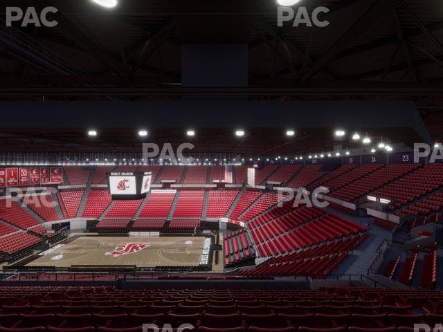 Beasley Coliseum - Section Upper 16 Seat View