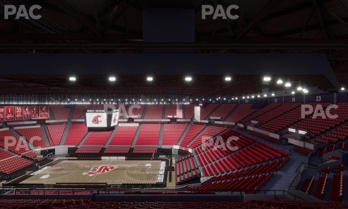 Beasley Coliseum - Section Upper 16 Seat View