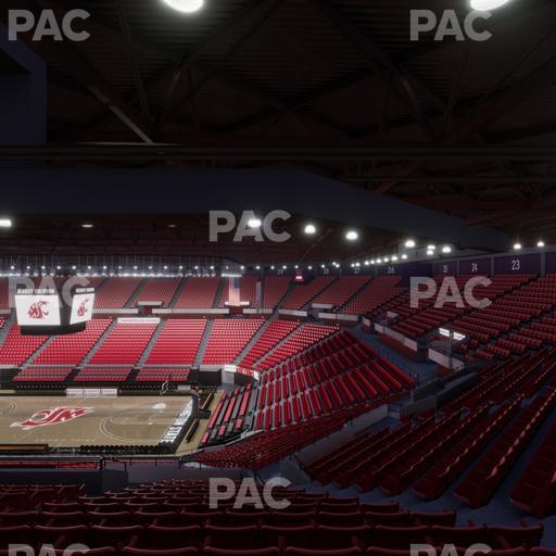 Beasley Coliseum - Section Upper 17 Seat View