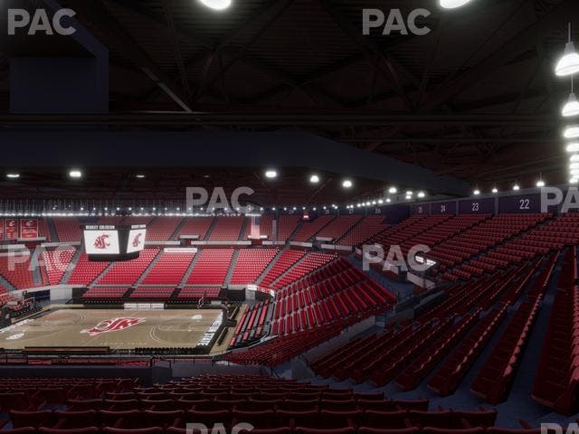Beasley Coliseum - Section Upper 17 Seat View