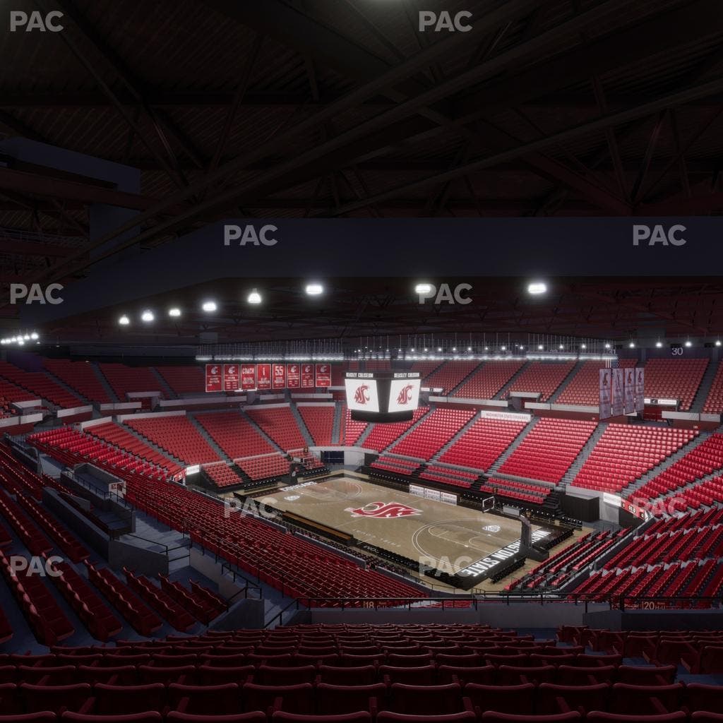 Beasley Coliseum - Section Upper 18 Seat View