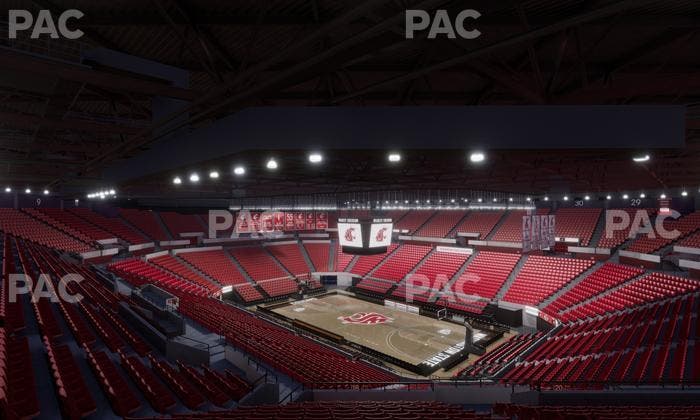 Beasley Coliseum - Section Upper 18 Seat View