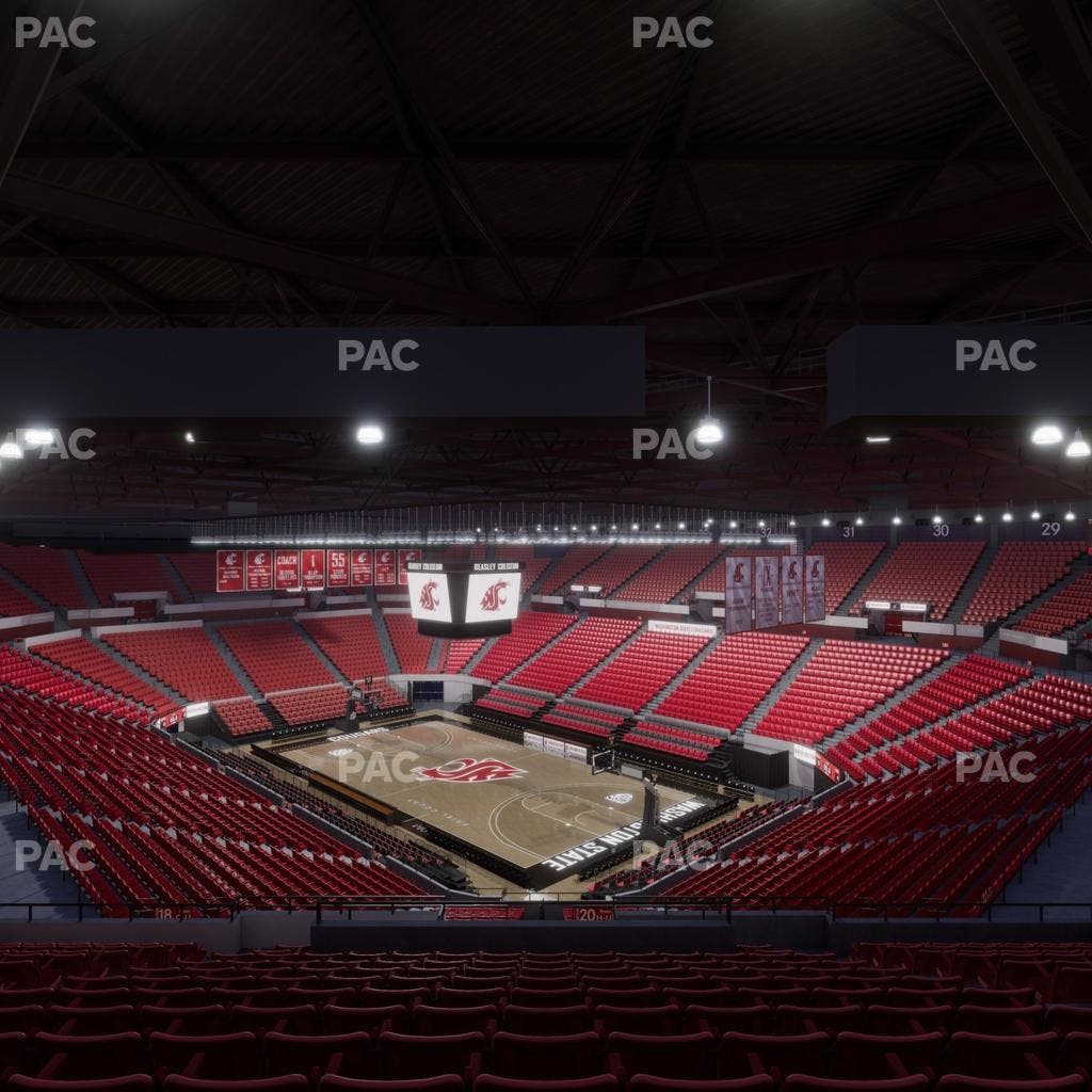 Beasley Coliseum - Section Upper 19 Seat View