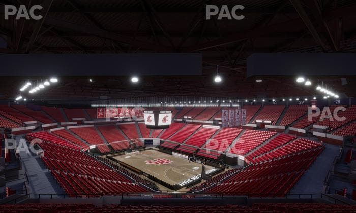 Beasley Coliseum - Section Upper 19 Seat View