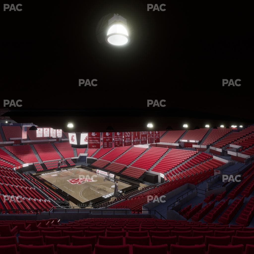 Beasley Coliseum - Section Upper 2 Seat View