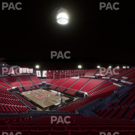 Beasley Coliseum - Section Upper 2 Seat View