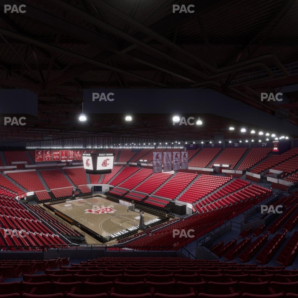 Beasley Coliseum - Section Upper 20 Seat View