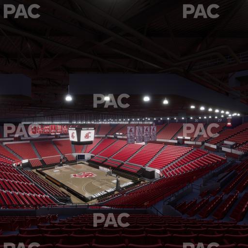 Beasley Coliseum - Section Upper 20 Seat View