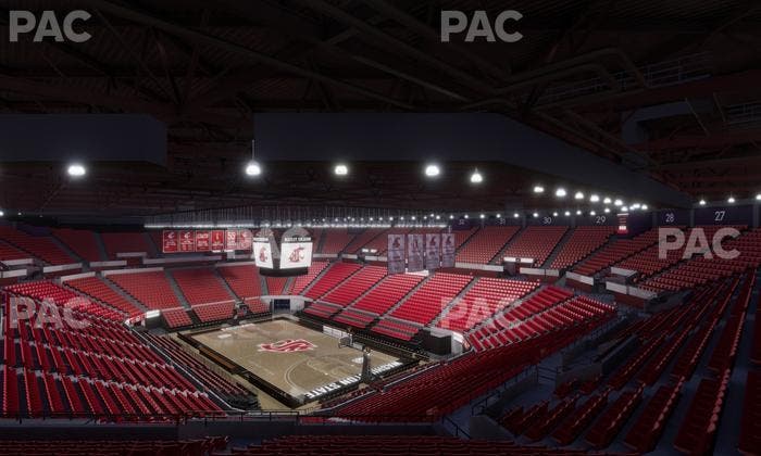 Beasley Coliseum - Section Upper 20 Seat View