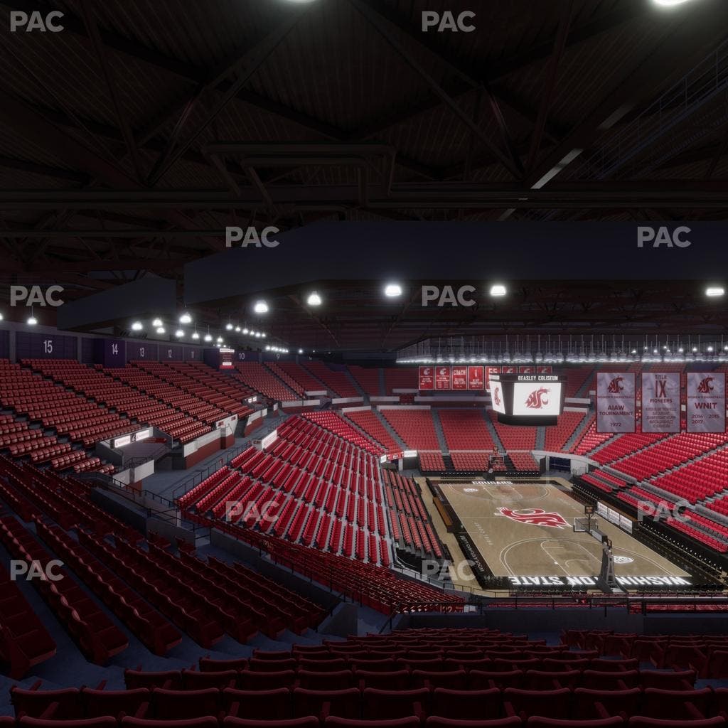 Beasley Coliseum - Section Upper 21 Seat View