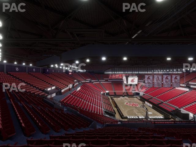 Beasley Coliseum - Section Upper 21 Seat View