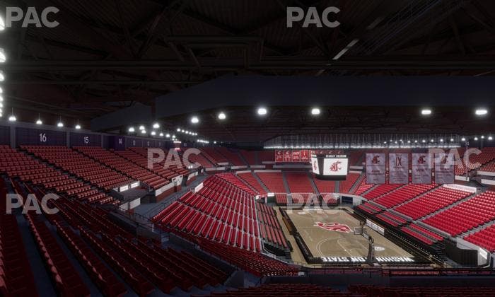 Beasley Coliseum - Section Upper 21 Seat View