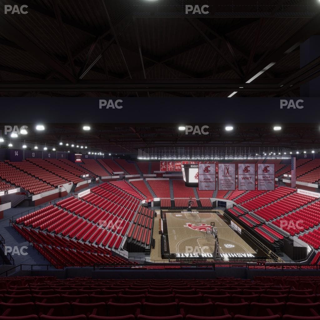 Beasley Coliseum - Section Upper 22 Seat View