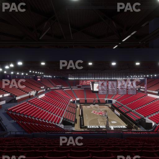 Beasley Coliseum - Section Upper 22 Seat View