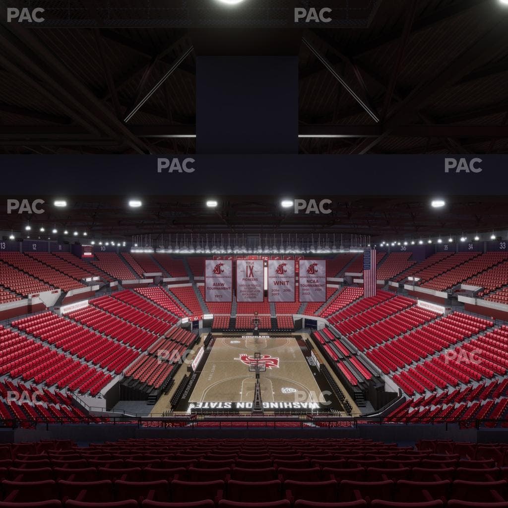 Beasley Coliseum - Section Upper 23 Seat View