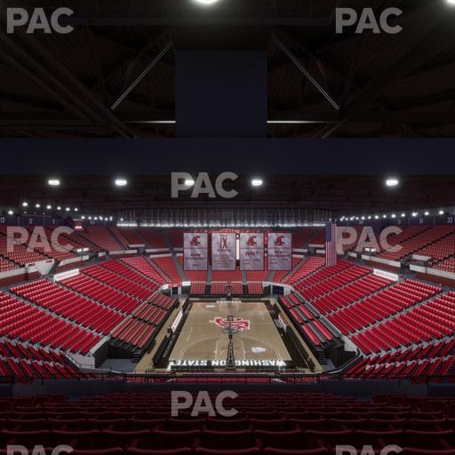 Beasley Coliseum - Section Upper 23 Seat View