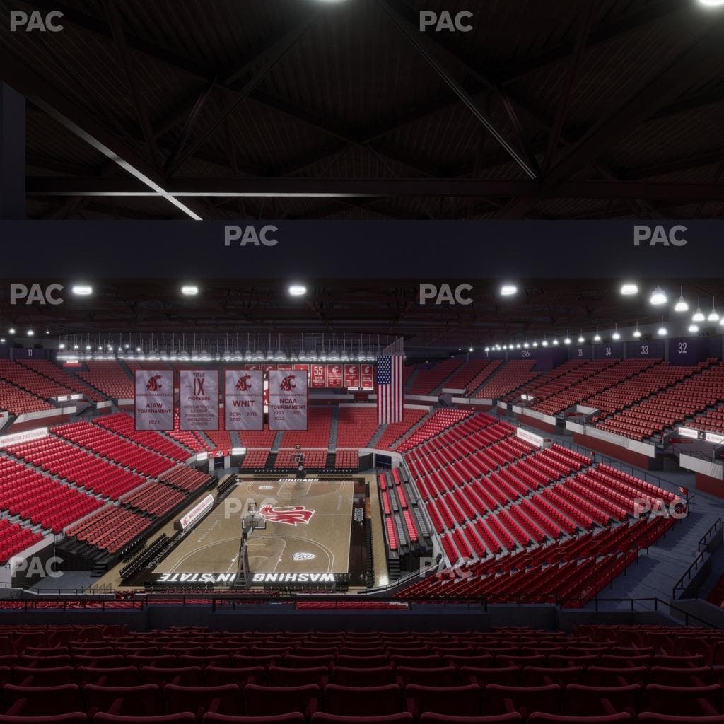 Beasley Coliseum - Section Upper 24 Seat View