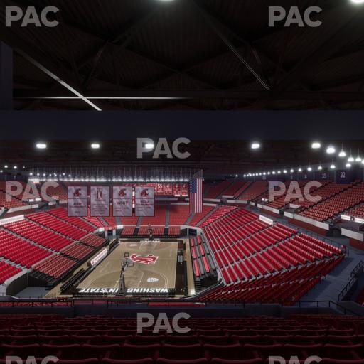 Beasley Coliseum - Section Upper 24 Seat View