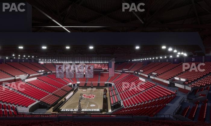 Beasley Coliseum - Section Upper 24 Seat View