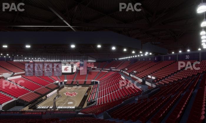 Beasley Coliseum - Section Upper 25 Seat View