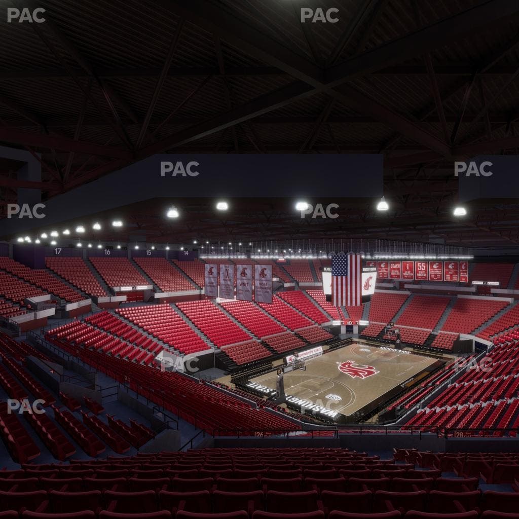 Beasley Coliseum - Section Upper 26 Seat View