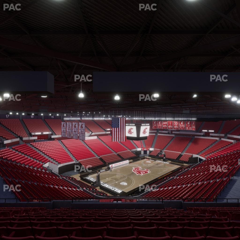Beasley Coliseum - Section Upper 27 Seat View