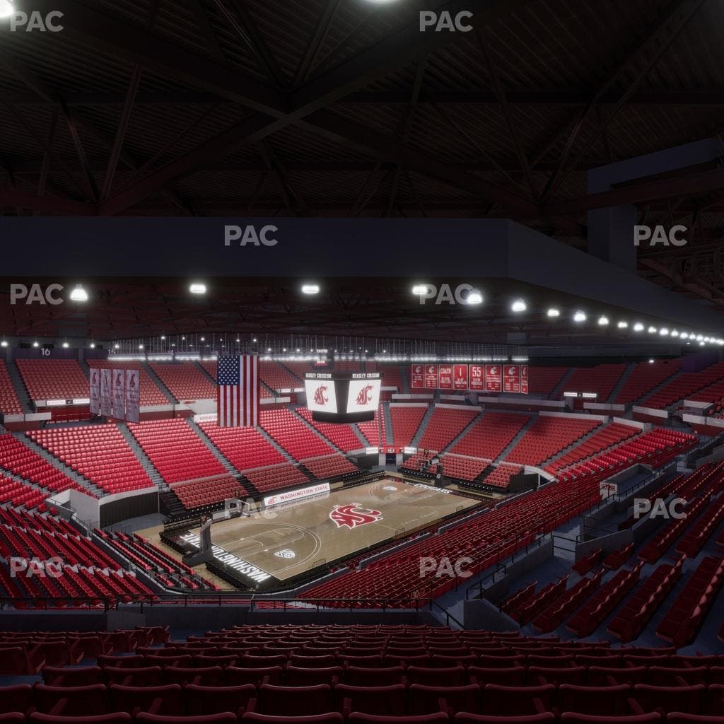 Beasley Coliseum - Section Upper 28 Seat View