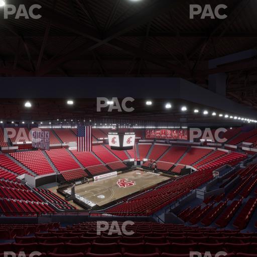 Beasley Coliseum - Section Upper 28 Seat View