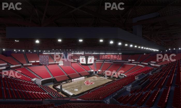 Beasley Coliseum - Section Upper 28 Seat View