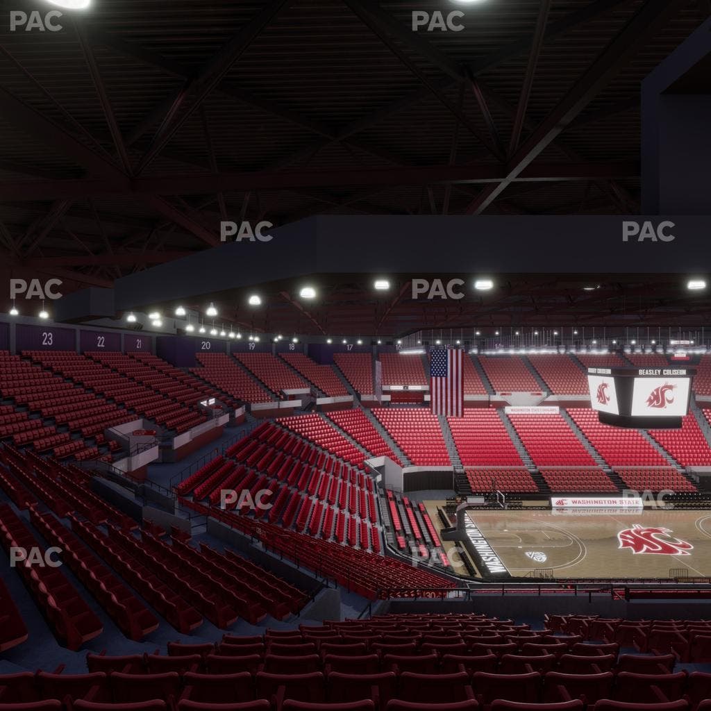 Beasley Coliseum - Section Upper 29 Seat View