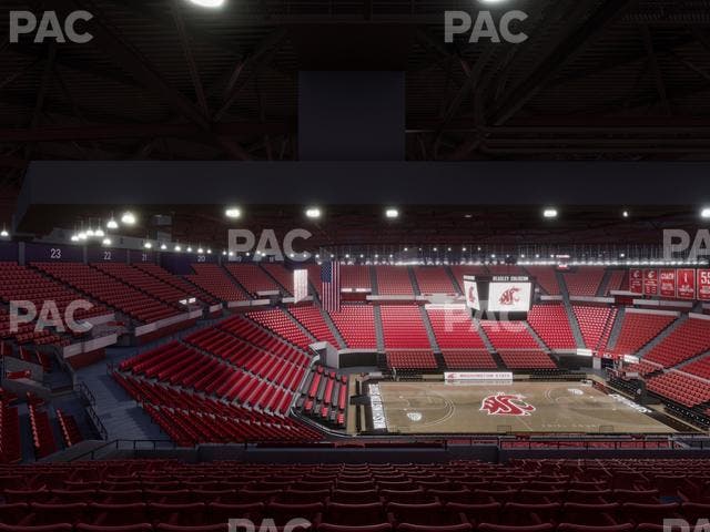 Beasley Coliseum - Section Upper 30 Seat View