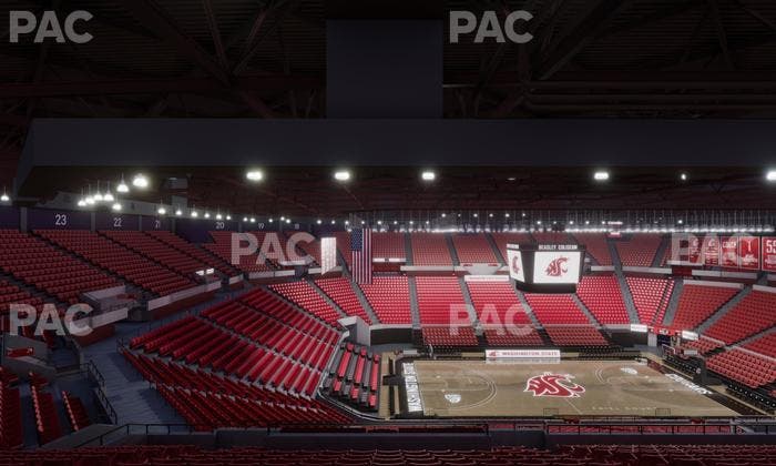 Beasley Coliseum - Section Upper 30 Seat View